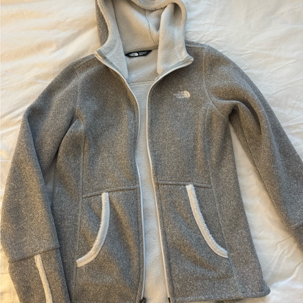 The North Face Gray Fleece Jacket